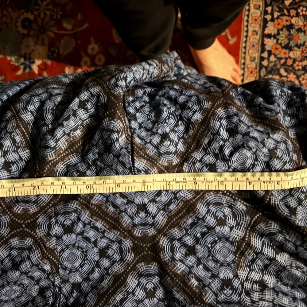 African print blue mini Ray Darten large - Picture 8 of 9